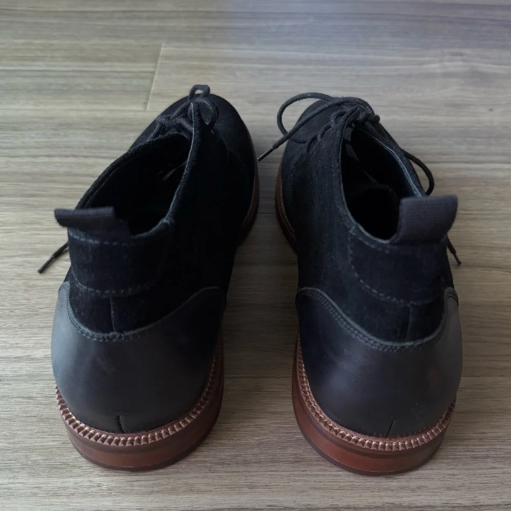 Blondo Keith Chukka Waterproof Suede Ankle Men's Black Boots Size 12M